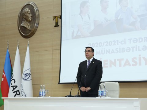 BANM I kurs tələbələri üçün Orientasiya proqramı keçirilir