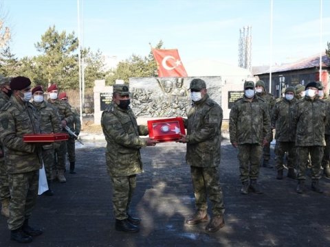 Türkiyədə təlimdə olan hərbçilərimiz vətənə qayıtdı - FOTO