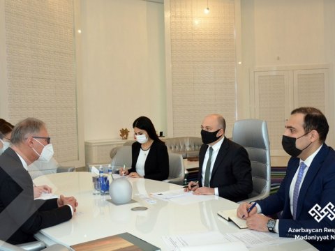 Anar Kərimov Almaniyanın ölkəmizdəki səfiri ilə görüşüb
