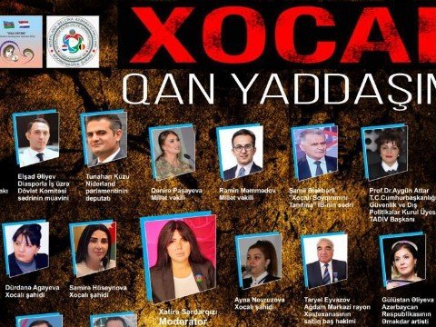 Niderlandda Xocalı soyqırımının qurbanları anılıb