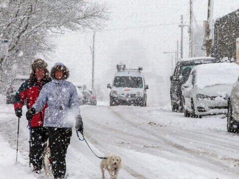 Sabah Bakıda intensiv qar yağacaq - yollar buz bağlayacaq