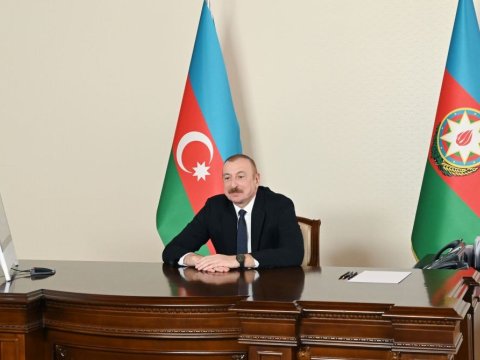 Prezident Nizami Gəncəvi Beynəlxalq Mərkəzinin həmsədrini qəbul edib
