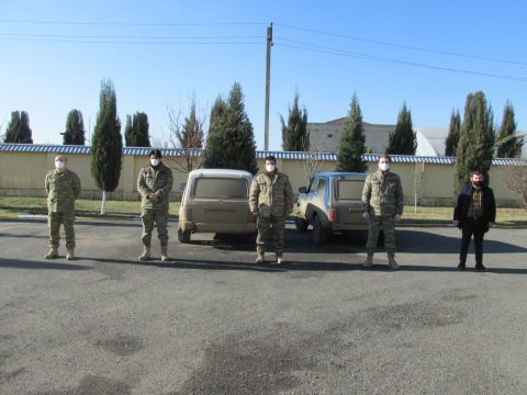 Hərbi geyimdə azad olunmuş ərazilərə keçmək istəyən şəxslər SAXLANILDI