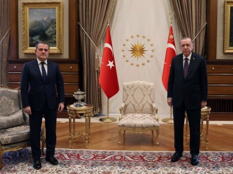 Ərdoğan Ceyhun Bayramovu qəbul etdi