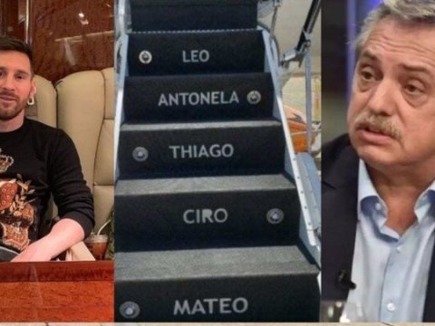 Argentina prezidenti Messinin təyyarəsini icarəyə götürdü