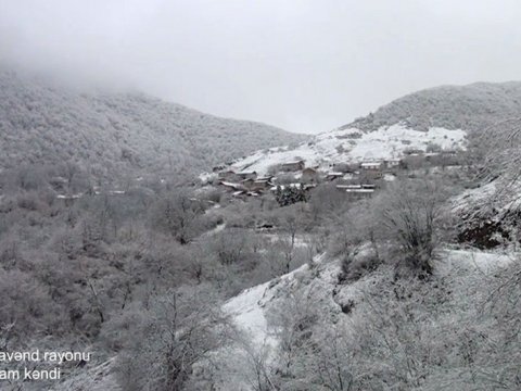 Ermənilərin viran qoyduğu Xocavəndin Ağdam kəndi - VİDEO