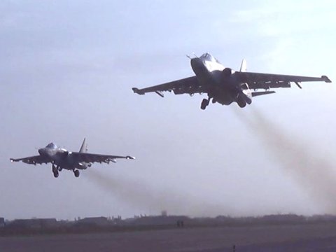 Hərbi hava qüvvələrimiz ermənilərə belə zərbə endirib - VİDEO