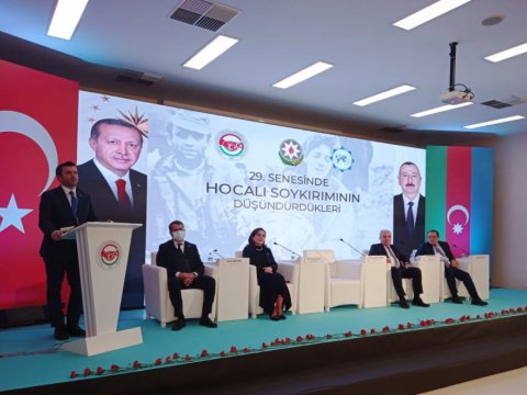 Ankarada Xocalı soyqırımına həsr olunan tədbir keçirildi - FOTO