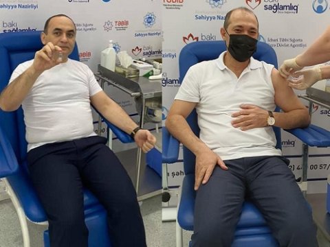 Bütün deputatların vaksinasiyası başladı 