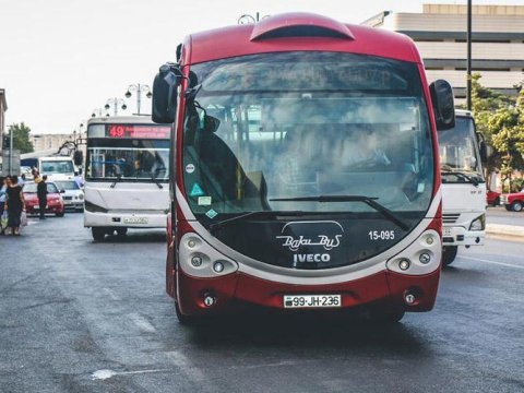 Bakıda bu avtobusların hərəkət istiqaməti dəyişdirildi - SİYAHI