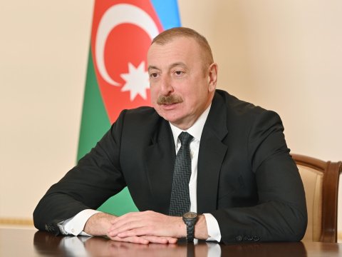 Prezident “Signify”  şirkətinin baş icraçı direktorunu videoformatda qəbul edib
