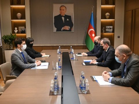 Ceyhun Bayramov İsrail səfirini qəbul edib