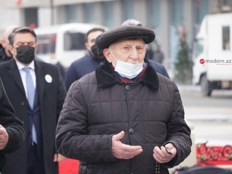 “Ana harayı” abidəsi ziyarət olunub - FOTOLAR