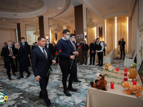 Kişinyov şəhərində Xocalı soyqırımının qurbanları yad edilib