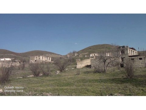 Qubadlı rayonunun Əfəndilər kəndi - VİDEO