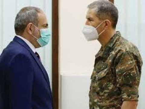 Ermənistanda bütün hərbçilər Paşinyanın istefasını tələb edir - Müxalifətdən açıqlama