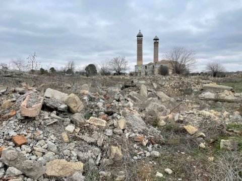 Ukraynalı hərbi müxbir Ağdamı Xirosimaya bənzətdi