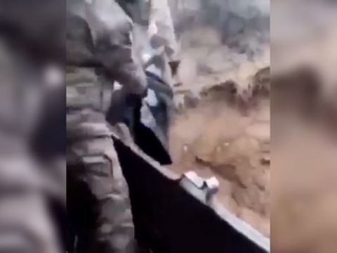 Ermənilər mülki azərbaycanlıları bir-birilərinə bağlayıb, yandırıblar - VİDEO