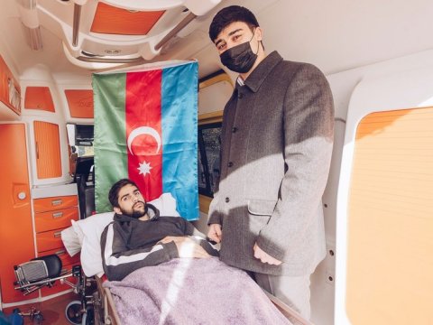 “YAŞAT” daha 10 qazini Türkiyəyə müalicəyə göndərdi - VİDEO