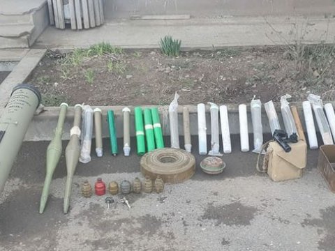 Xocavənddə düşmənin atıb qaçdığı silah-sursat TAPILDI