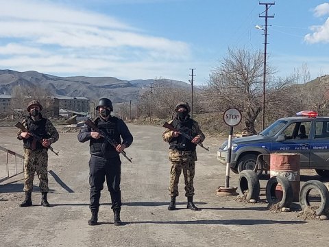 Azad edilmiş ərazilərdə təhlükəsizlik tədbirləri gücləndirildi