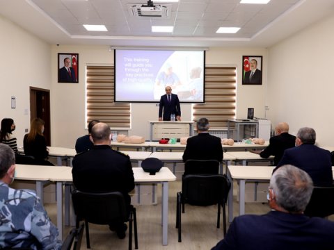 Gömrük Akademiyasında təlim keçirilib - FOTOLAR