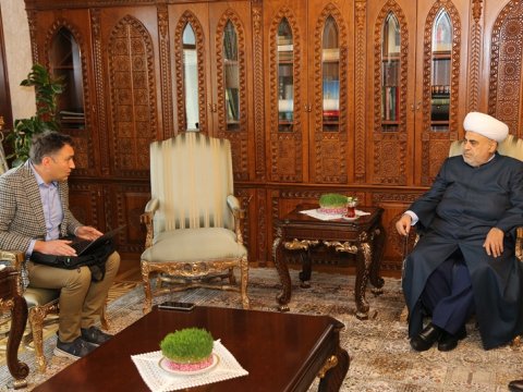 Şeyxülislam Fransanın «Le Mondе» qəzetinə müsahibə verdi