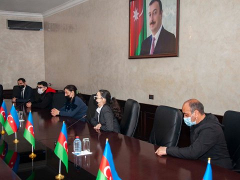 Nərimanov Rayon İcra Hakimiyyətində şəhid ailələri ilə növbəti görüş keçirilib