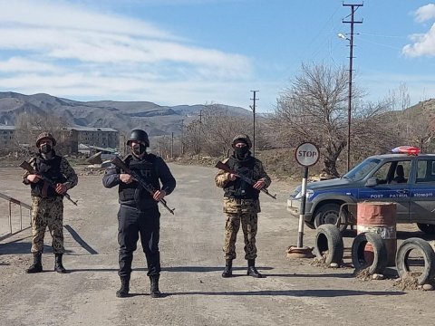 Qubadlı polisi azad olunmuş ərazilərdə xidmət aparır - VİDEO
