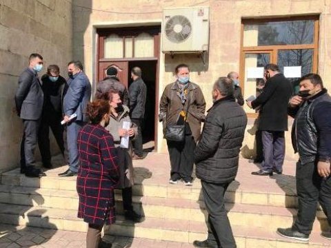 Goranboyda vətəndaşların müraciətlərinə həssas və operativ yanaşılır - FOTOLAR