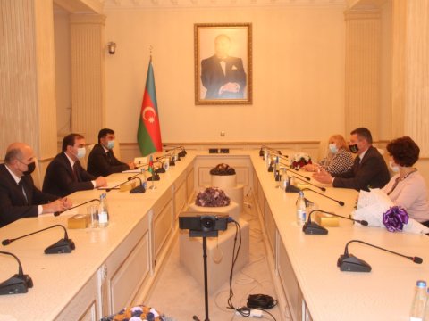 Ukraynanın Azərbaycandakı səfiri Gəncəyə gedib - FOTOLAR
