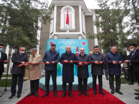 Türkiyə Səmərqənddə konsulluq açdı - FOTO