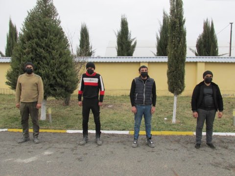 İşğaldan azad olunmuş ərazilərə keçmək istəyənlər saxlanıldı