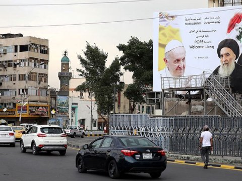 Roma papasının İraqa səfəri başa çatıb