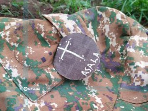 Erməni hərbçilərin terrorçuluğu formaları ilə sübut olundu - VİDEO