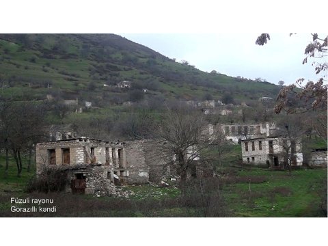 Füzulinin Gorazıllı kəndi - VİDEO