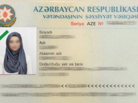 Pasportlarda hicablı şəkilə icazə verilə bilər - Ombudsmandan təklif