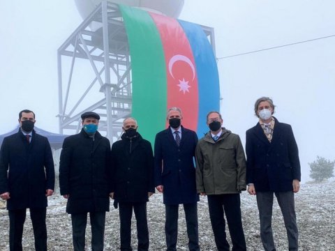 Azərbaycanda regionda ilk olan yeni meteoroloji radarlar quraşdırıldı