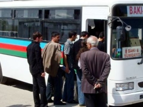 Bakı-Sumqayıt marşrutunda gediş haqqı əvvəlki vəziyyətə qaytarıldı