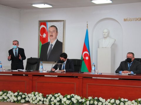 Aqrar Sığorta Fondunda fermerlərlə görüş - FOTOLAR