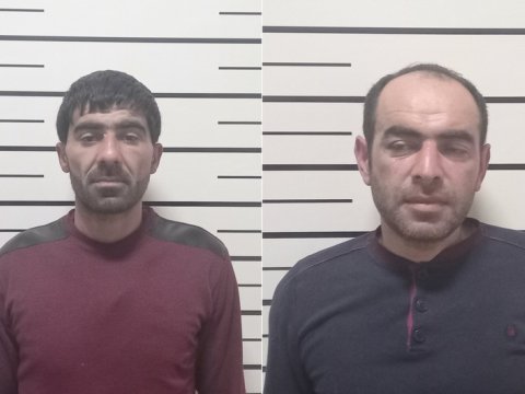 Yevlaxda dövlət əmlakını oğurlayan şəxslər saxlanıldı