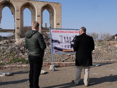 Amerikalı nümayəndələr Ağdamda DƏHŞƏTƏ GƏLİBLƏR  