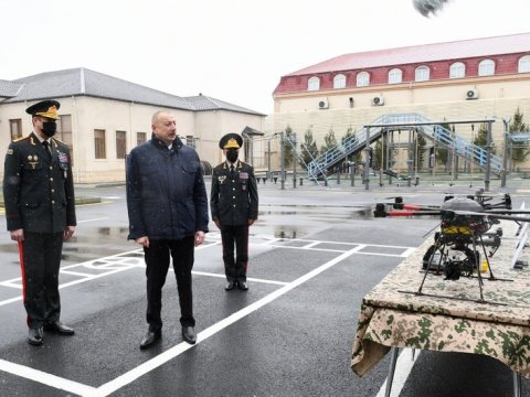 Azad olunmuş ərazilərdə müasir komendant postları qurulur