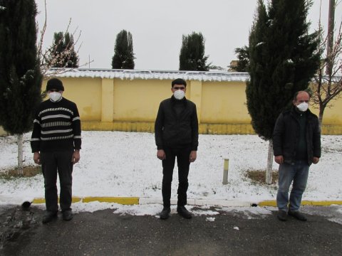 Azad olunmuş ərazilərə keçmək istəyən daha 3 nəfər saxlanıldı