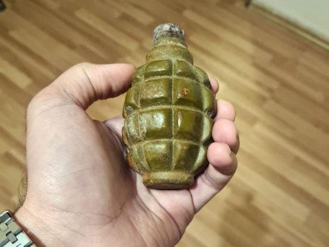 Avtomobilində qumbara gəzdirən şəxs saxlanılıb