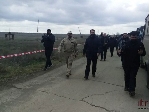 Media və QHT rəhbərləri Ağdamda minatəmizləmə əməliyyatları ilə tanış oldu - FOTOLAR