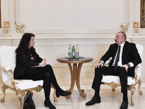 İlham Əliyev ATƏT sədrini qəbul etdi