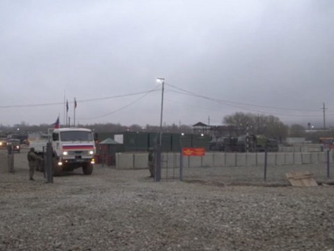 Sülhməramlılar Kəlbəcərə 130 ton yük çatdırıb - Rusiya MN