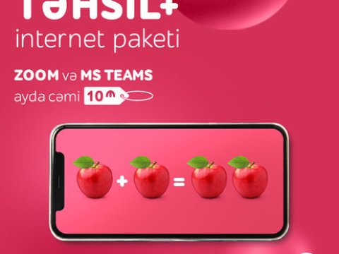 “Nar” “TƏHSİL+” internet paketinin müddətini uzadıb