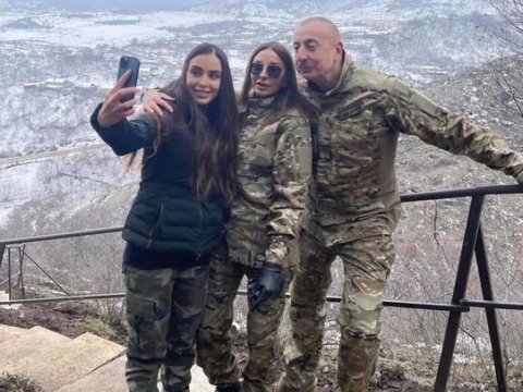 Leyla Əliyeva da Xocavənddən görüntülər paylaşdı - FOTO